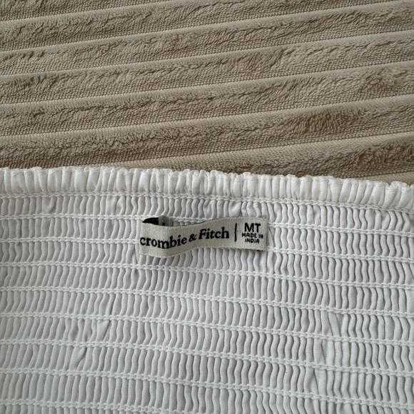 Abercrombie Emerson White Poplin Mini Dress - Picture 5 of 5